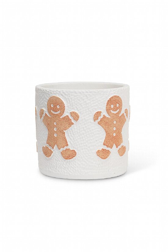Gingerbread Planter Small